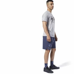 Reebok One Series Training Epic Kurze Hose Herren - Navy - DE 025-MCY